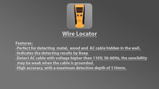 Wire and Pipe Locator screenshot 1