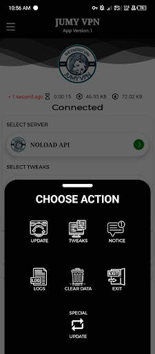JUMY VPN screenshot 1