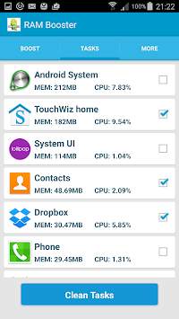 Ram Booster 1 تصوير الشاشة