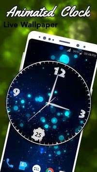 Live Animated Clock Wallpaper скриншот 3