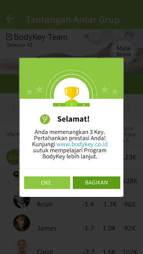 Aplikasi BodyKey screenshot 6