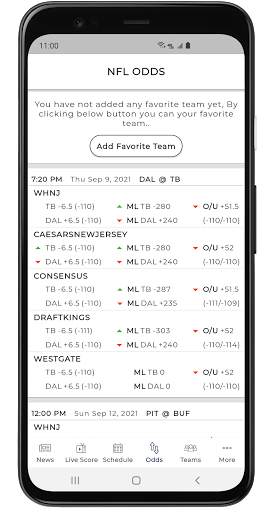 Football  Schedule & Live Scores screenshot 4