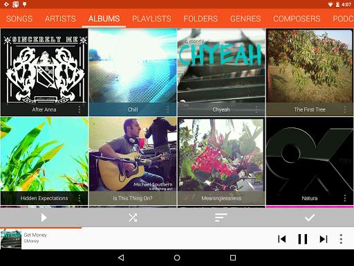 Material Orange Theme screenshot 17