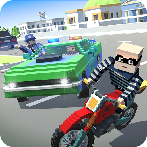 Blocky Police Driver: Criminal Transport icon