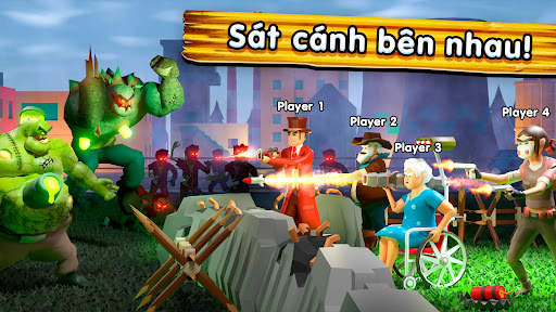 Two Guys & Zombies 3D: Online screenshot 1