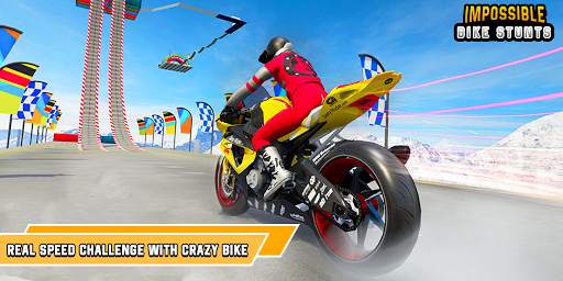 Impossible Bike Stunts 3D - Bike Racing Stunt screenshot 1