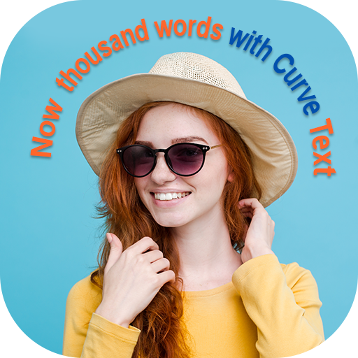 Curve Text On Photo - Text Art icon