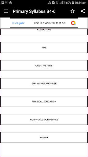 GES Upper Primary Ghana New Curriculum Syllabus screenshot 1