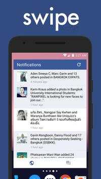 Swipe Widget for Facebook BETA screenshot 1