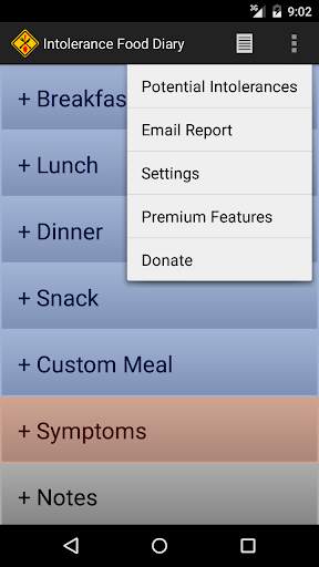 Intolerance Food Diary screenshot 5