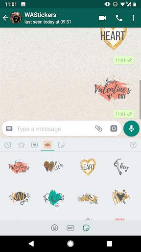 WAStickerApps Valentine Stickers for Whastapp screenshot 6