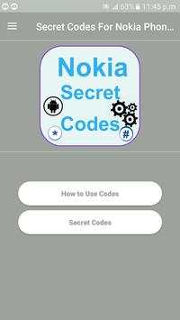 Secret Codes For  Nokia Phone Free App 2019 screenshot 1