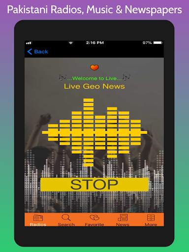 Pakistani Radios, Free Music & Pakistani Newspaper screenshot 10