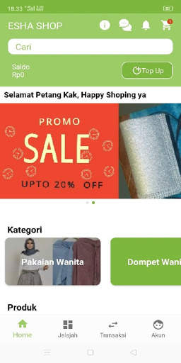 ESHA SHOP screenshot 2