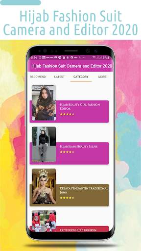 Hijab Fashion Suit Camera and Editor 2020 screenshot 3