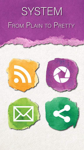 Aquaticons - Watercolor Icon Pack for Launchers screenshot 4