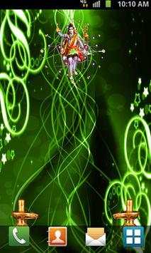 God Shiva Clock Live Wallpaper screenshot 2