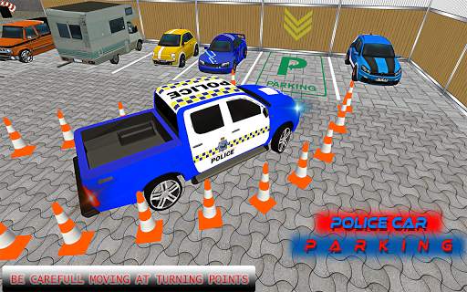 US Police Car Parking: Free Parking Games screenshot 3