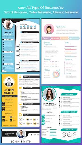 My Resume: CV Maker PDF, DOC screenshot 4