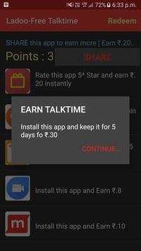 Ladoo-Free Talktime screenshot 4