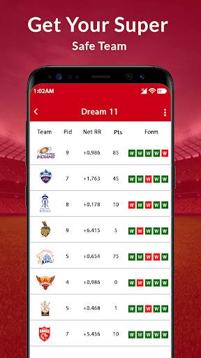 DREΑΜ TEAM 11 - Fantasy Cricket Prediction Tips screenshot 5
