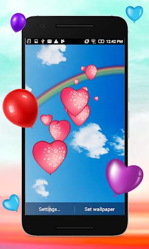 3D Balloons Live Wallpaper screenshot 5