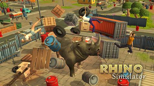 Rhino Simulator 3D screenshot 2