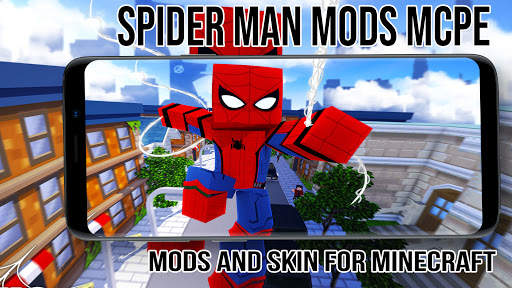 Spider Mod MCPE -  Spider Man Mod For Minecraft PE screenshot 4