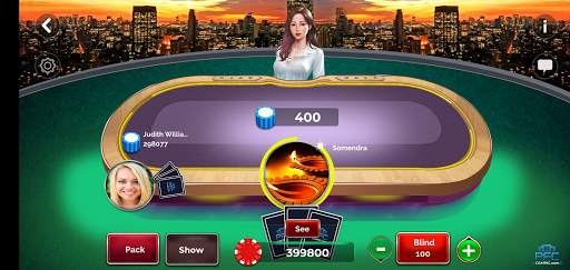 PFC Teen Patti - Online Multiplayer Card Game screenshot 1