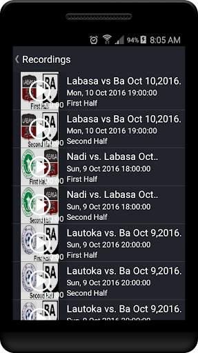 Fiji Football Live screenshot 2