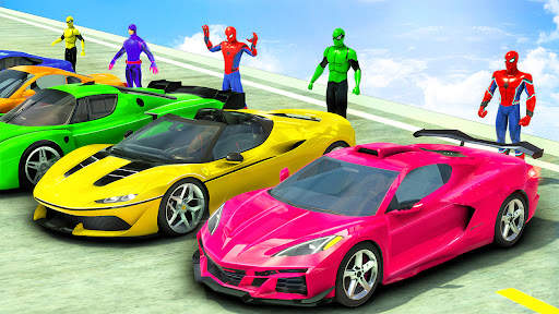 GT Car Stunt - Ramp Car Games скриншот 3
