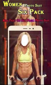Woman Six Pack Photo Suit screenshot 4