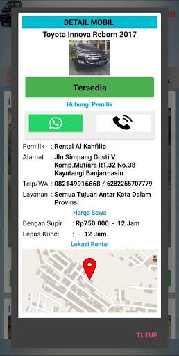 Rental Mobil Banjarmasin screenshot 2