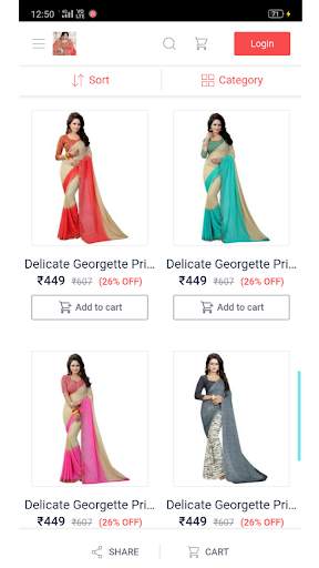 New Sarees Online Shopping Store 2020 screenshot 2