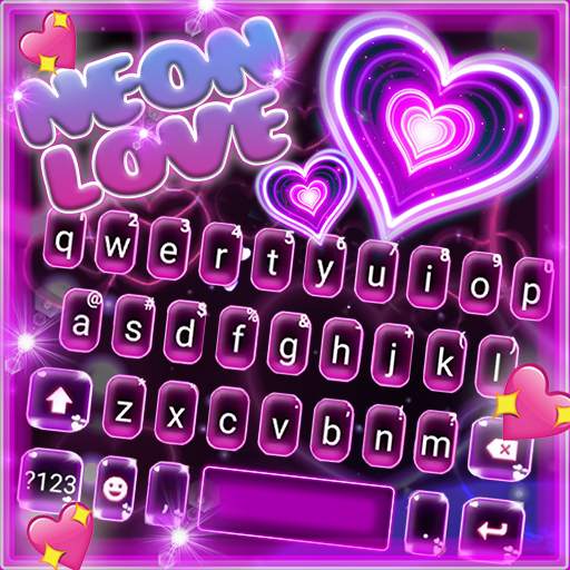 Neon Love - Keyboard Theme 1.0
