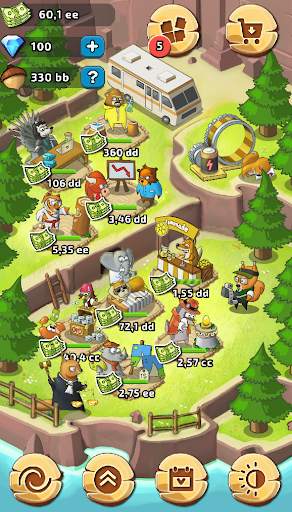 Forest Clicker offline game screenshot 1
