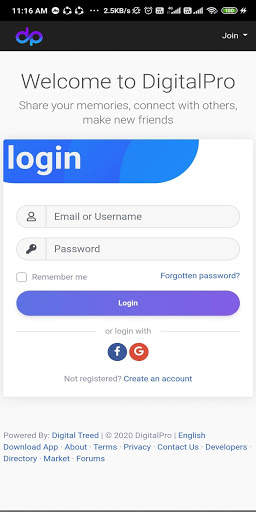 DigitalPro - Professional Social Media Network screenshot 2