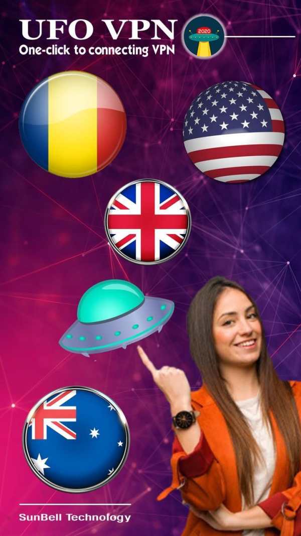 UFO VPN - Faster, Safer Internet & Unlimited VPN screenshot 3