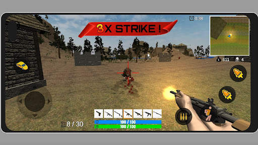 Skeleton War: Survival Game screenshot 2