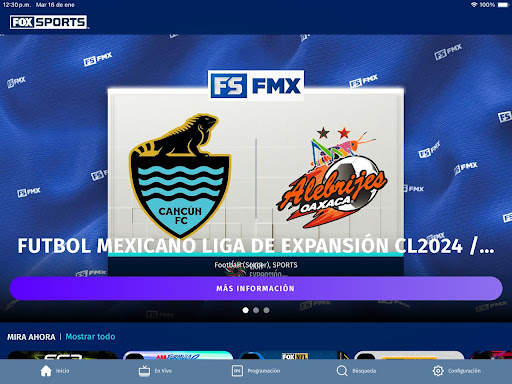 FOX Sports MX 8 تصوير الشاشة