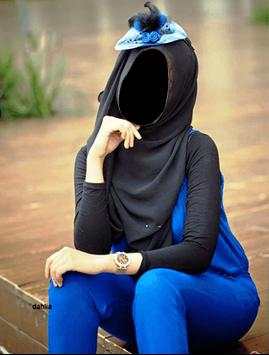 Hijab Jeans Beauty Photo Frames screenshot 4