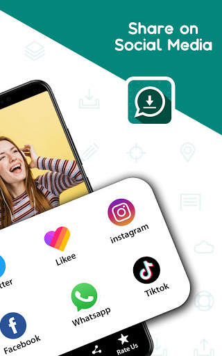 status saver for whatsapp download - story save screenshot 2