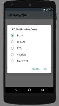 Battery Full Charge Alert 4 تصوير الشاشة
