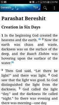 Holy Bible Tree of Life Version(TLV) screenshot 1