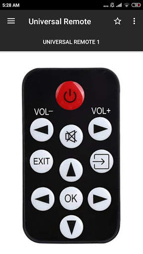 Universal TV Remote screenshot 1