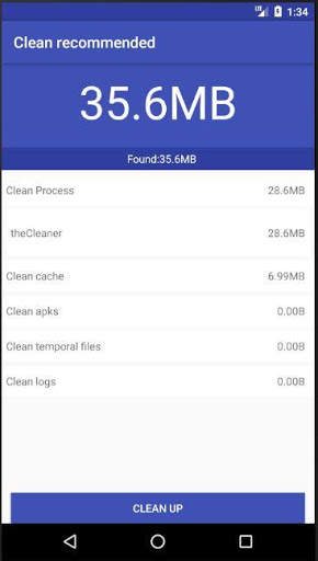 Cleaner app limpiador screenshot 1