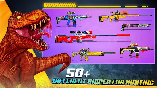 Wild Dino Hunting Gun Games screenshot 8
