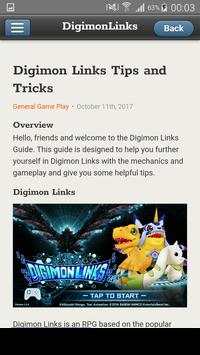 Guide for DigimonLinks screenshot 4