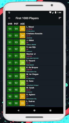 Player Potentials 20 screenshot 2