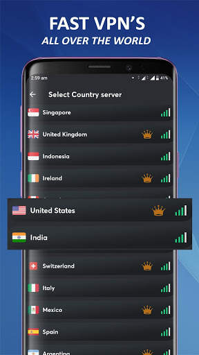 VPNvio - Free VPN Proxy & Best Secure VPN Free VPN screenshot 3